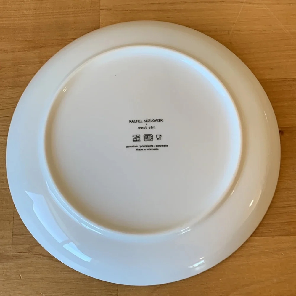 West Elm - Dapper Animal Halloween - Raccoon Ghost - Salad Plate